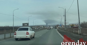 В поселке Кушкуль дотла сгорел частный дом 