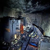 В Орске во время пожара пострадал 59-летний мужчина, еще шестерых человек спасли