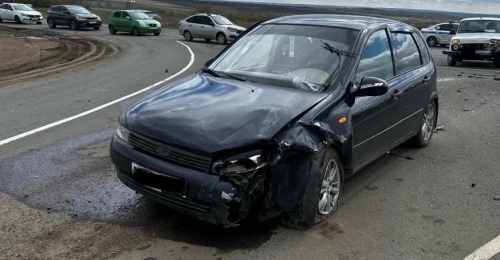 На трассе Бузулук-Грачевка в ДТП с тремя автомобилями пострадал 14-летний подросток