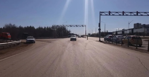 В Оренбурге автомобиль Lada Vesta сбил на Загородном шоссе мужчину