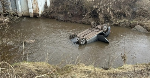 Смертельное ДТП в Красногвардейском районе: автомобиль опрокинулся в ручей