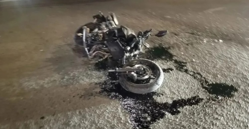 В Оренбурге «Лада Калина» протаранила мотоцикл «Ямаха»