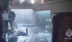 В Оренбурге в ТЦ «Город Локомотивов» произошло возгорание