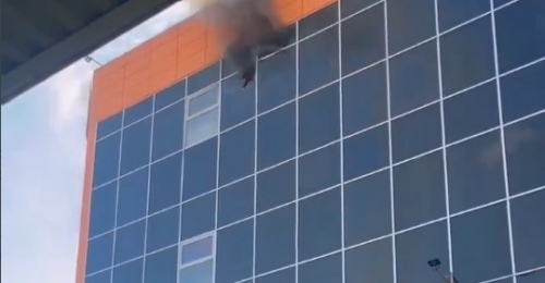 В Оренбурге в ТЦ «Город Локомотивов» произошло возгорание