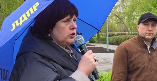 В Оренбурге открылся сквер имени Владимира Жириновского