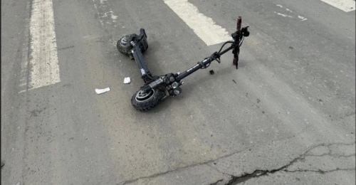В Оренбуржье 11-летний школьник на электросамокате попал под удар автомобиля 