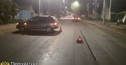 Столкновение между Mercedes-Benz и Ладой на улице Хабаровской было инсценировкой