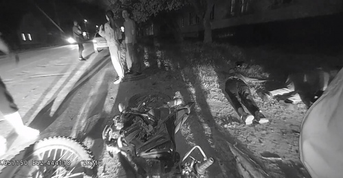 В Бугуруслане произошло ДТП с несовершеннолетними водителем и пассажиром питбайка