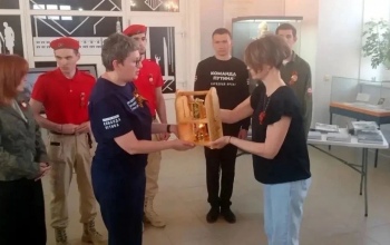 Капсула «Огня памяти» пополнила фонды Музея истории Оренбурга
