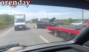 В Оренбурге из-за ДТП на улице Донгузской и Загородном шоссе горожане встали в пробках