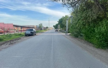 В Оренбурге 13-летний велосипедист попал под колеса автомобиля