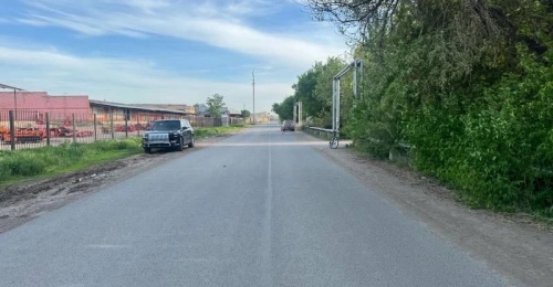 В Оренбурге 13-летний велосипедист попал под колеса автомобиля