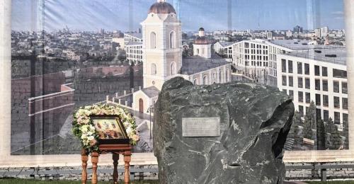 Патриарх Кирилл освятил место строительства Преображенского храма в Оренбурге