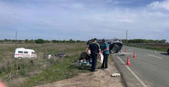 В Оренбуржье разыскивают свидетелей аварии у села Рождественка
