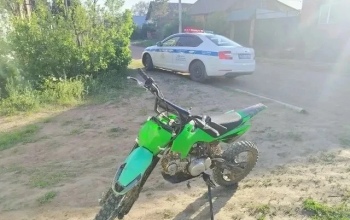 В Сорочинске сотрудники полиции забрали у пьяного водителя питбайк до того, как он попал бы в ДТП