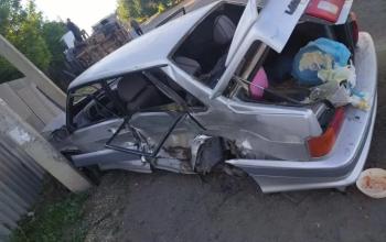 В Оренбурге ВАЗ врезался в «Газель»: есть пострадавшая