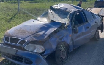 Маневр с обгоном в запретной зоне чуть не стоил жизни жителям Самарской области в Оренбуржье