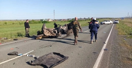 Смертельное ДТП: в Новоорском районе столкнулись иномарка и ВАЗ