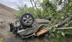 В Оренбуржье перед судом предстанет водитель большегруза, скинувшего в пропасть автомобиль с матерью и ребенком (18+)