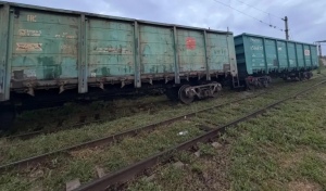 В Оренбурге вагоны с металлом сошли с железнодорожных путей