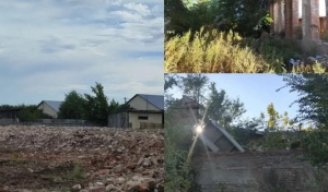 В Ташлинском районе снесли аварийное здание, примыкающее к домам