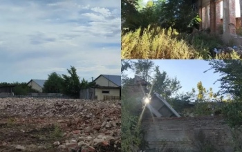 В Ташлинском районе снесли аварийное здание, примыкающее к домам