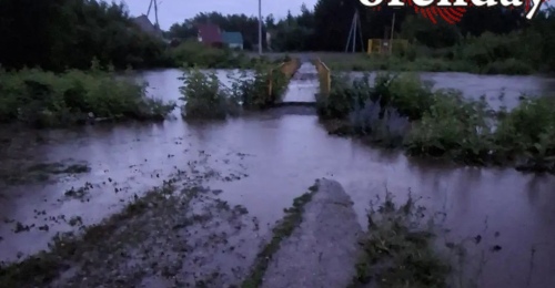 В Оренбургской области из-за паводка перекрыты дороги в семи районах