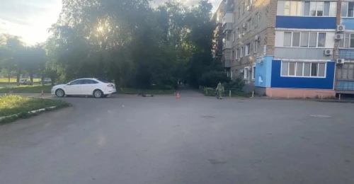 В Оренбурге автомобиль Ford Mondeo сбил ребенка на электросамокате