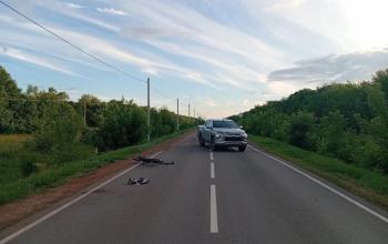 В Грачёвском районе в ДТП пострадал юный велосипедист