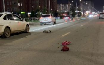 Одна погибла, вторая в тяжёлом состоянии: в Оренбурге водитель иномарки сбил женщин на «зебре» и скрылся (18+)
