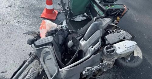 В Оренбурге водитель мопеда оказался в больнице из‑за невнимательности автомобилиста