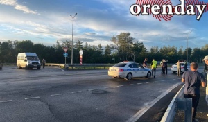 Под Оренбургом на Нежинском шоссе водители сыграли в "догонялки"