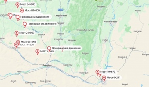 В трёх районах Оренбуржья остаются закрытыми участки дорог