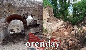 Сильные дожди обрушили старинный мост на почтовом тракте под Оренбургом
