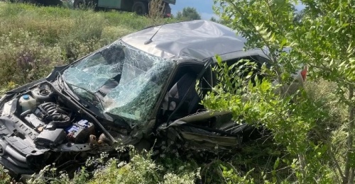 Два ребенка 2-х и 3-х лет пострадали в ДТП на трассе в Бузулукском районе