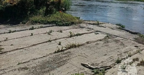 В Оренбурге в Урале в районе пляжа около автомобильного моста обнаружено тело женщины