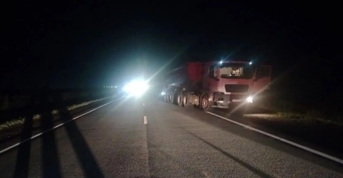 В Соль-Илецком муниципальном округе на трассе грузовик сбил пешехода