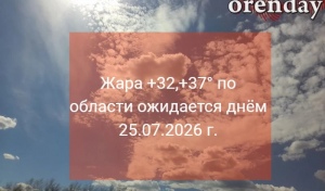 Оренбуржцев ждет жара до +37 градусов 