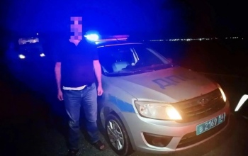 В Северном районе полиция гналась за большегрузом