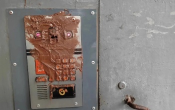 В Оренбурге дети измазали дверь и домофон многоквартирного дома шоколадной пастой