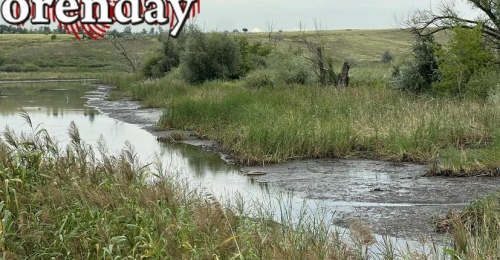 В Сакмарском районе не успела Каргалка набраться после варварского спуска воды, как последовал еще один спуск
