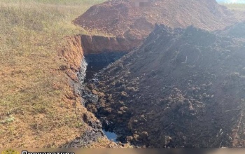 В Красногвардейском районе 1,1 тысяч квадратных метров земли были загрязнены нефтепродуктами