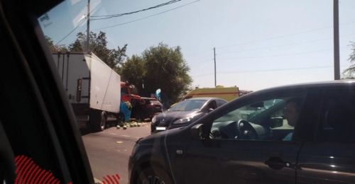 В Оренбурге на Беляевском шоссе произошло жесткое ДТП