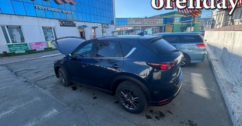 Владелец сгоревшей дотла в автосервисе Медногорска Mazda CX-5 готовит документы в суд