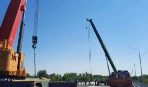 В Оренбурге на выходные снова перекроют мост через Урал на улице Донгузской