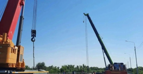 В Оренбурге на выходные снова перекроют мост через Урал на улице Донгузской