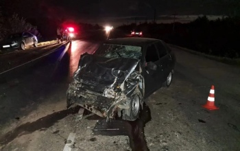 В Оренбургском районе в ДТП у СНТ «Заря» пострадал водитель Kia
