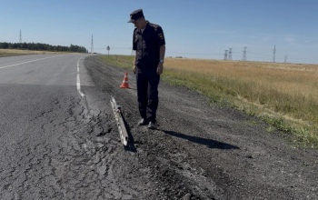 В Оренбуржье серьезные дефекты выявили на трассе М-5 «Урал»