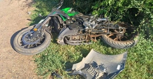 В Сакмарском районе водитель питбайка попал в ДТП и был госпитализирован