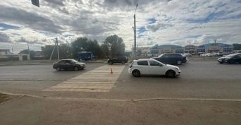 В Оренбурге под колеса автомобиля Opel Astra попал семилетний велосипедист